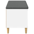 Banco de entrada 100 x 38 x 46 cm Madera Ingenierizada y Tela