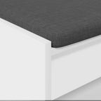 Banco de entrada 103 x 38 x 45 cm Madera Ingenierizada y Tela