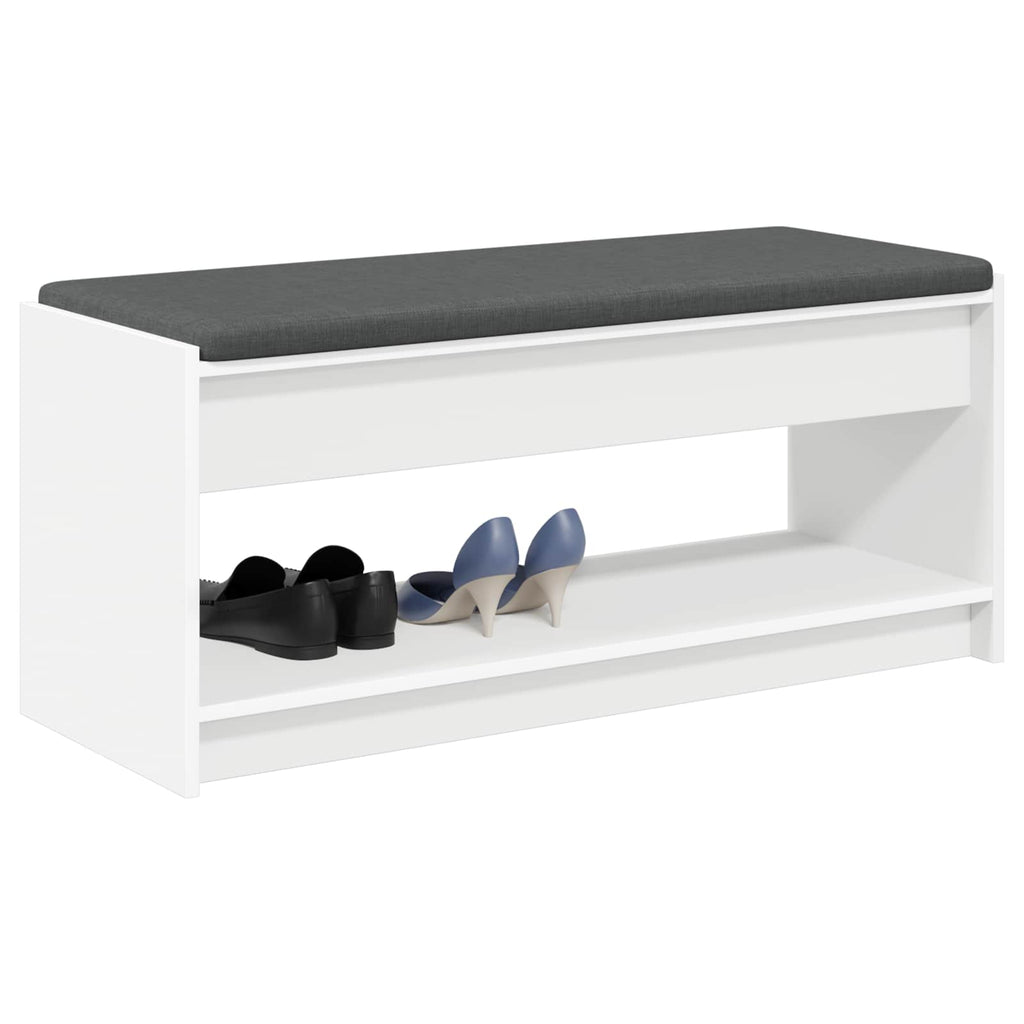 Banco de entrada 103 x 38 x 45 cm Madera Ingenierizada y Tela