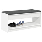 Banco de entrada 103 x 38 x 45 cm Madera Ingenierizada y Tela