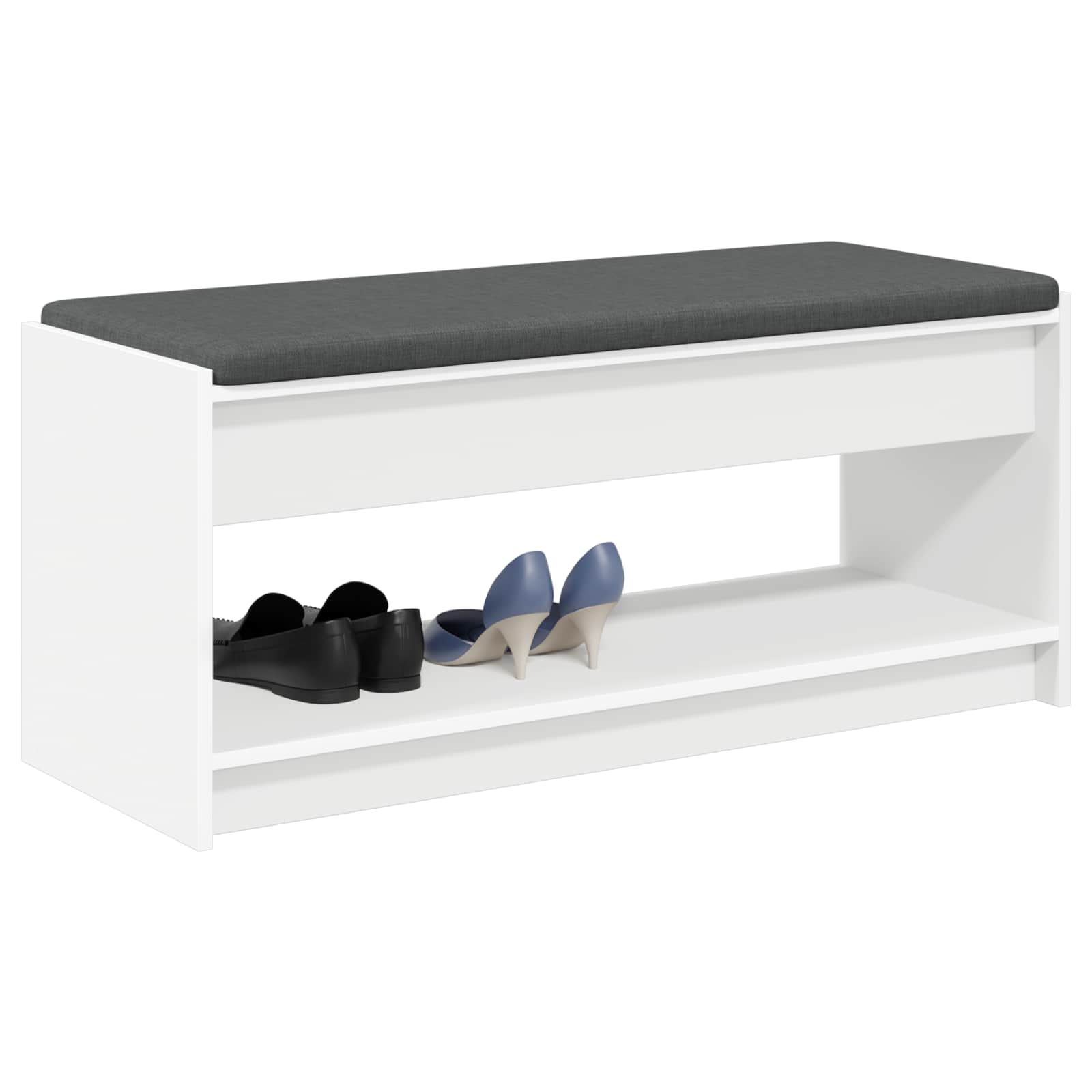 Banco de entrada 103 x 38 x 45 cm Madera Ingenierizada y Tela