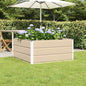 Floreira Antracite 100 x 100 x 45 cm Aço