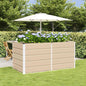 Floreira Antracite 160 x 80 x 45 cm Aço
