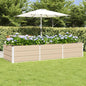 Floreira Antracite 160 x 80 x 45 cm Aço