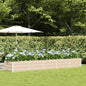 Floreira Antracite 160 x 80 x 45 cm Aço