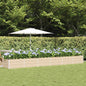 Floreira Antracite 160 x 80 x 45 cm Aço