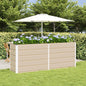 Jardineira Antracite 100 x 50 x 45 cm Aço Galvanizado