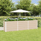 Jardineira Antracite 100 x 50 x 45 cm Aço Galvanizado
