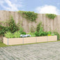 Floreira Antracite 195 x 100 x 45 cm Aço Galvanizado