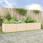 Floreira Antracite 195 x 100 x 45 cm Aço Galvanizado