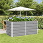 Floreira Antracite 160 x 80 x 45 cm Aço