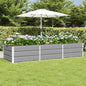 Floreira Antracite 160 x 80 x 45 cm Aço