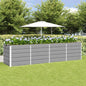 Floreira Antracite 160 x 80 x 45 cm Aço