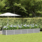Floreira Antracite 160 x 80 x 45 cm Aço