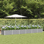 Floreira Antracite 160 x 80 x 45 cm Aço