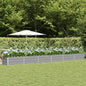 Floreira Antracite 160 x 80 x 45 cm Aço
