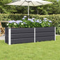 Jardineira Antracite 100 x 40 x 45 cm Aço