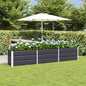 Jardineira Antracite 100 x 40 x 45 cm Aço