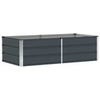 Jardinera Antracita 160 x 80 x 45 cm Acero