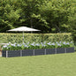 Floreira Antracite 160 x 80 x 45 cm Aço