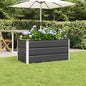 Jardineira Antracite 100 x 50 x 45 cm Aço Galvanizado