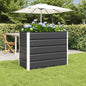 Jardineira Antracite 100 x 50 x 45 cm Aço Galvanizado