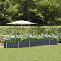 Jardineira Antracite 100 x 50 x 45 cm Aço Galvanizado