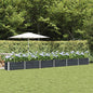 Jardineira Antracite 100 x 50 x 45 cm Aço Galvanizado