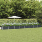 Jardineira Antracite 100 x 50 x 45 cm Aço Galvanizado