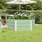 Floreira Antracite 129 x 129 x 45 cm Aço