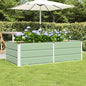 Floreira Antracite 160 x 80 x 45 cm Aço