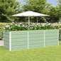 Floreira Antracite 160 x 80 x 45 cm Aço