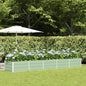 Floreira Antracite 160 x 80 x 45 cm Aço