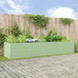 Floreira Antracite 195 x 100 x 45 cm Aço Galvanizado