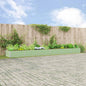 Floreira Antracite 195 x 100 x 45 cm Aço Galvanizado