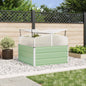 Floreira Antracite 100 x 100 x 77 cm Aço Galvanizado