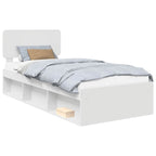 Estructura de cama 100 x 200 cm Madera de pino macizo