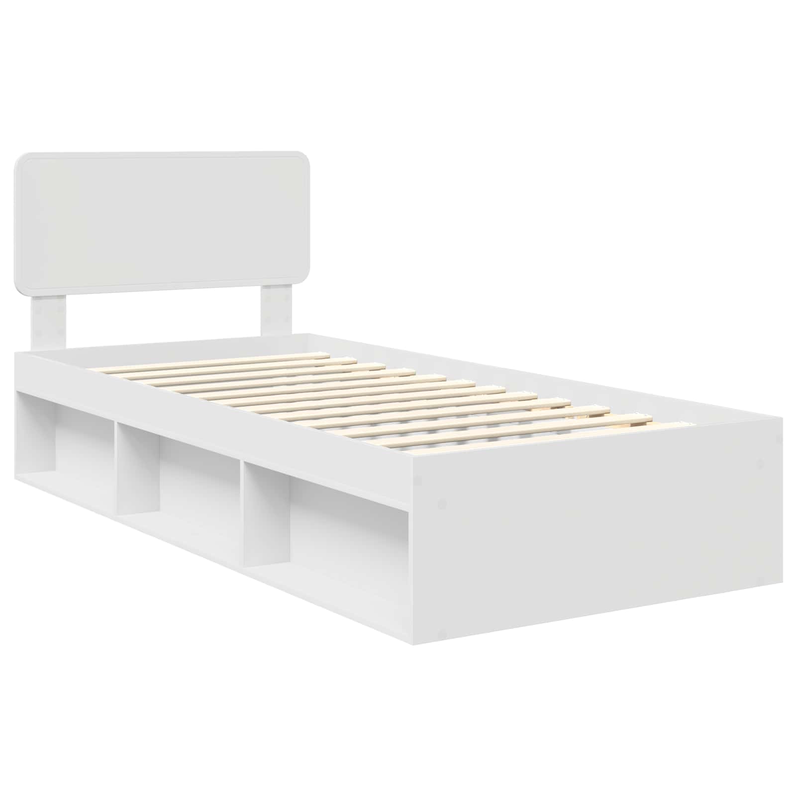 Estructura de cama 100 x 200 cm Madera de pino macizo