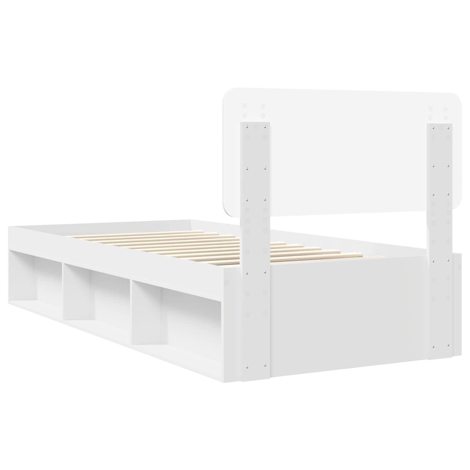 Estructura de cama 100 x 200 cm Madera de pino macizo