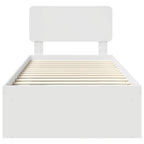 Estructura de cama 100 x 200 cm Madera de pino macizo