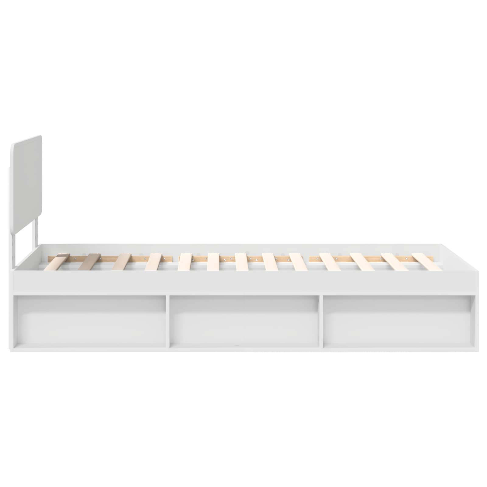 Estructura de cama 100 x 200 cm Madera de pino macizo