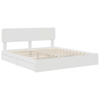 Cama con almacenamiento 180 x 200 cm Madera de ingeniería