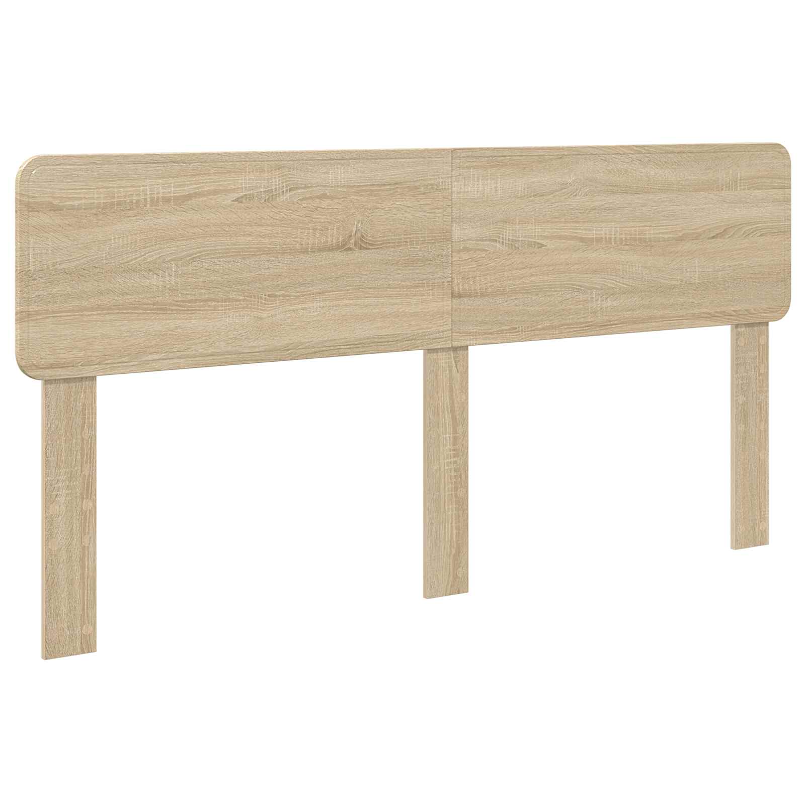 Cama con almacenamiento con cabecera Roble Sonoma 180 x 200 cm