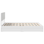 Cama con almacenamiento 140 x 190 cm Madera de ingeniería