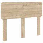 Cama con almacenamiento con cabecera Roble Sonoma 135 x 190 cm