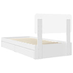 Cama con almacenamiento 90 x 200 cm Madera de ingeniería