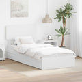 Cama con almacenamiento 90 x 190 cm Madera de ingeniería