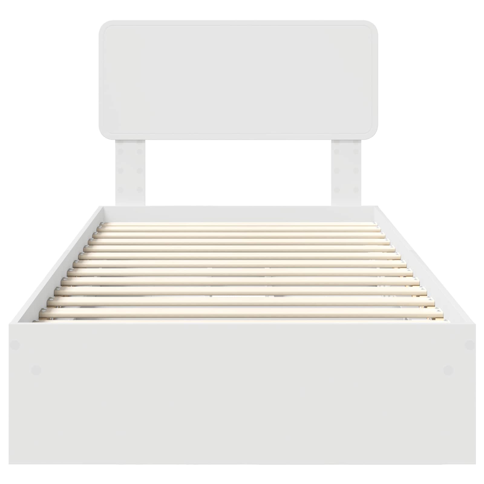 Cama con almacenamiento 90 x 190 cm Madera de ingeniería