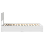 Cama con almacenamiento 90 x 190 cm Madera de ingeniería