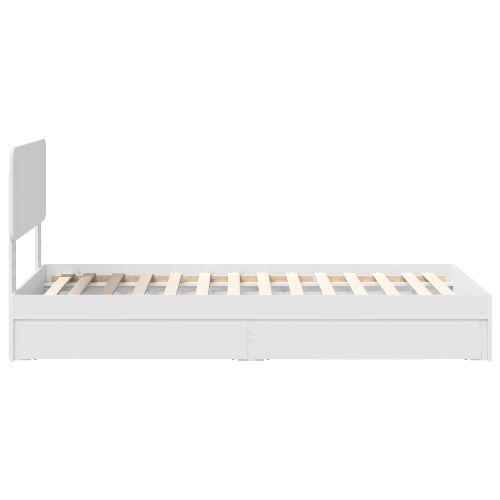 Cama con almacenamiento 90 x 190 cm Madera de ingeniería